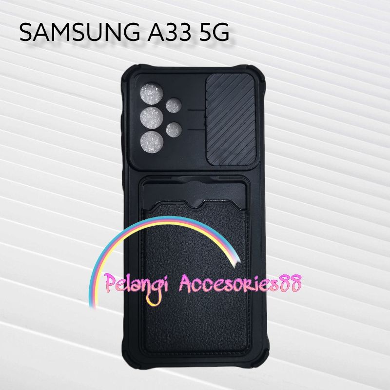 CASE SAMSUNG A33 5G SOFTCASE SLEDING WARNA WARNI