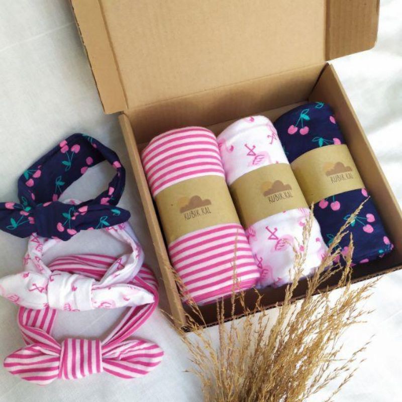 Bedong Bayi Swaddle Kubik.kal Satuan