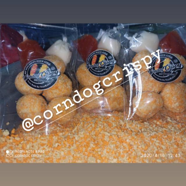 Ball Mozarella rainbow Crispy isi 5