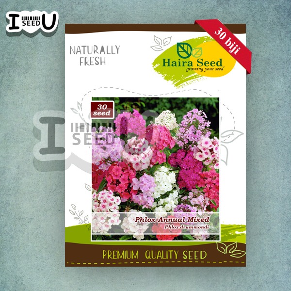 Haira Seed Bibit-Biji Bunga Phlox Annual Mix