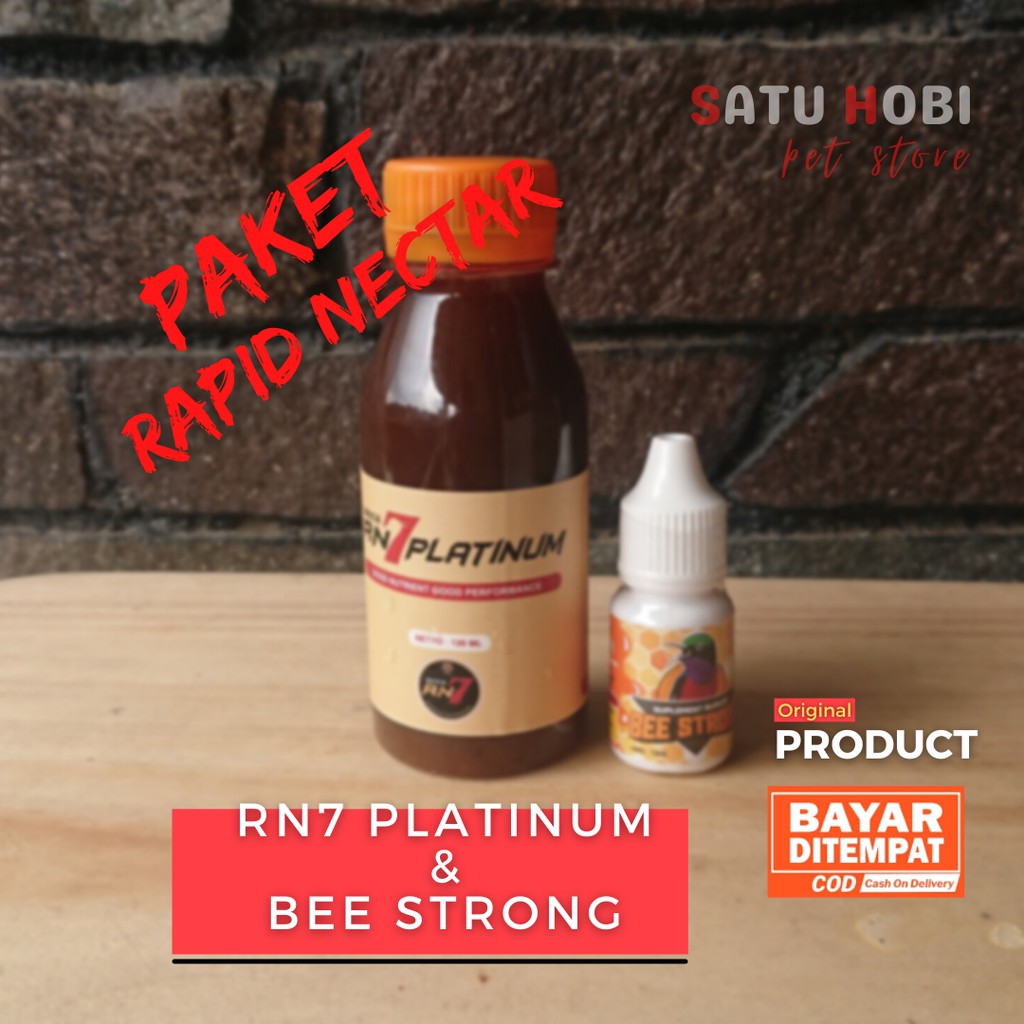[PAKET] RN7 PLATINUM dan Vitamin Burung BEESTRONG untuk Konin | Kolibri Ninja | Konin