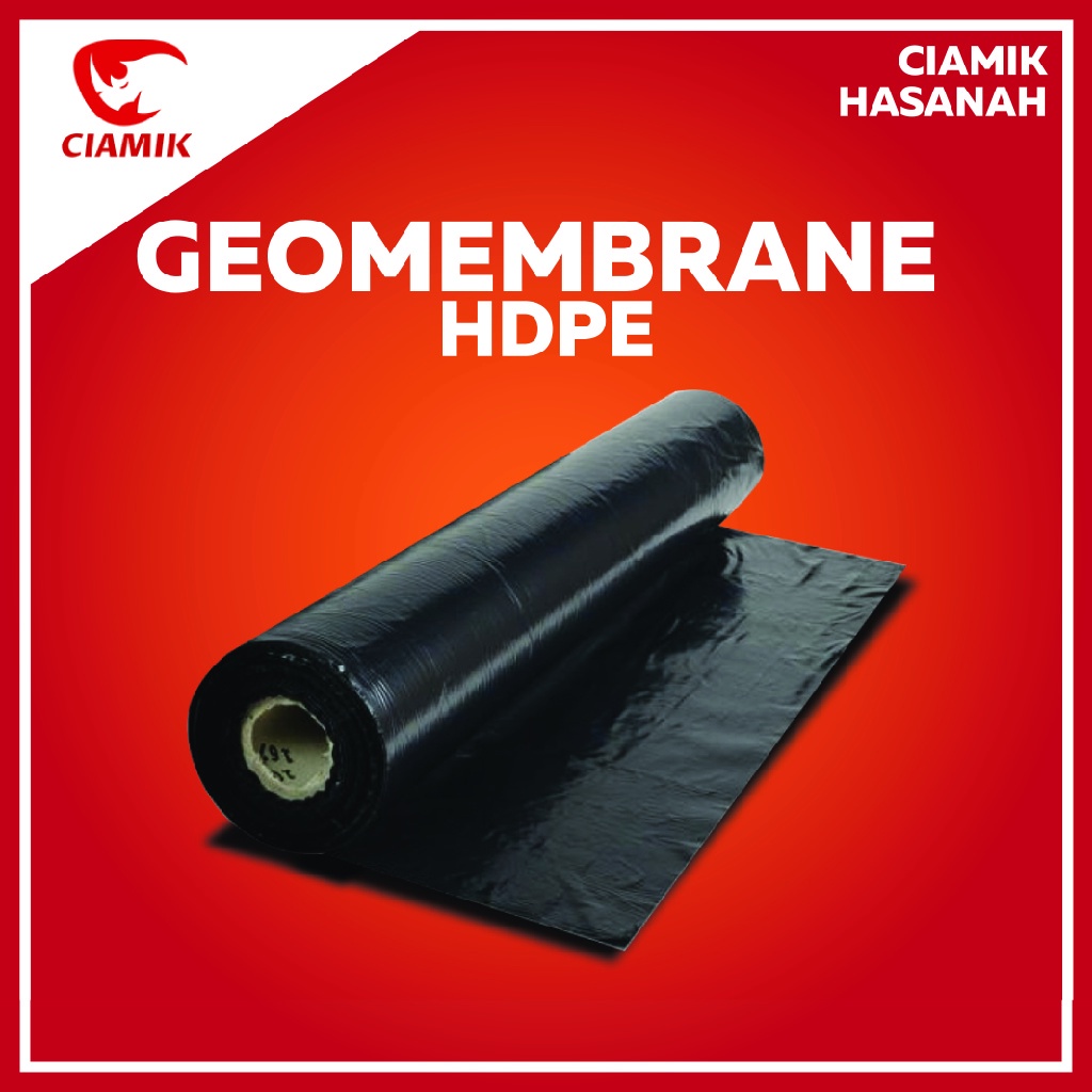 Geomembrane HDPE 300 , 500 , 750 Micron