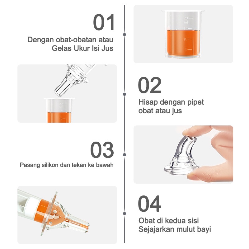 Pipet obat/Pipet obat bayi/MEDICINE FEEDER (B29)