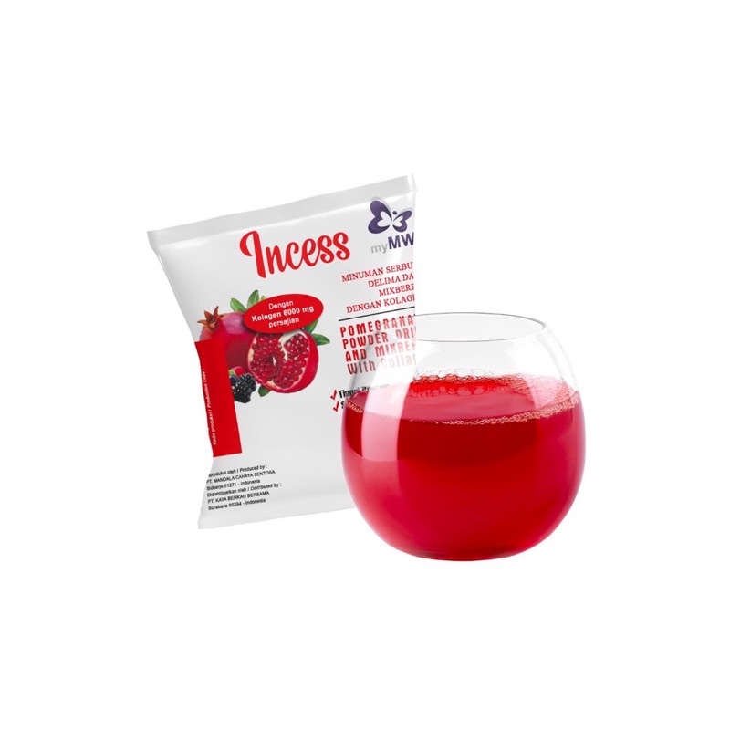 INCESS COLLAGEN KOLAGEN INCESS SACHET EKONOMIS ORIGINAL