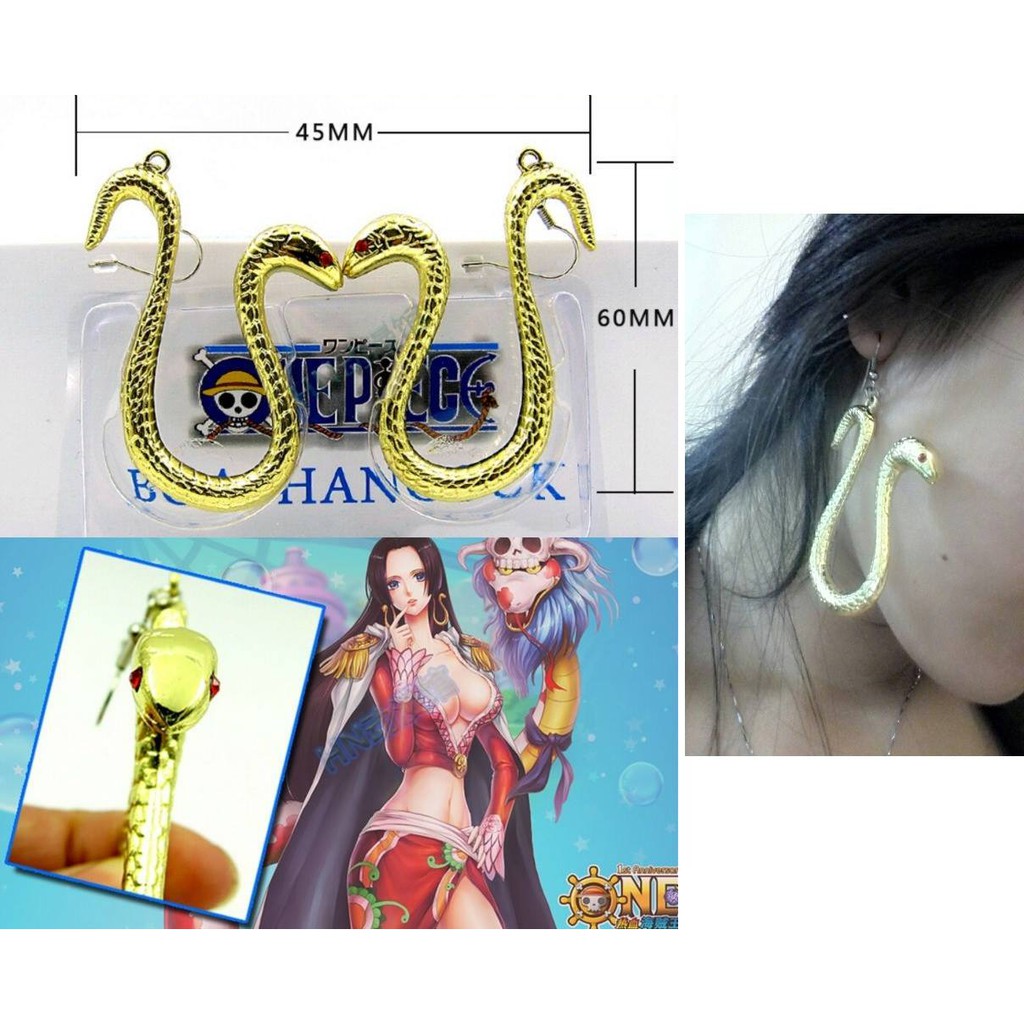 Costume Halloween Kostum Pesta ANTING2 BOA HANCOCK