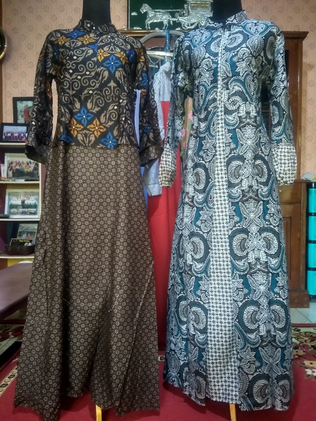 Gamis Batik Manggar, Padi,sekar,cantik,kubis,kipas,daun,kupu,nadine,gendis I