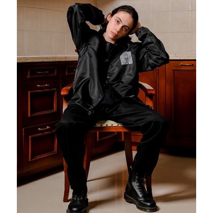 Stargazers Known Pleasures Coach Jacket Black