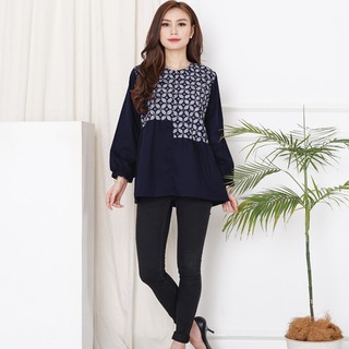 Kiko Top GAYA BATIK Batik Wanita atasan Batik Modern 