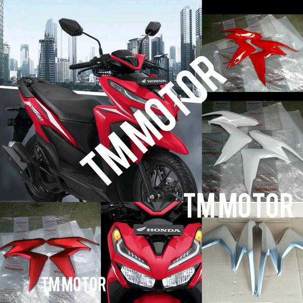 ORIGINAL cover sayap body depan bagian samping vario 150 new semua warna