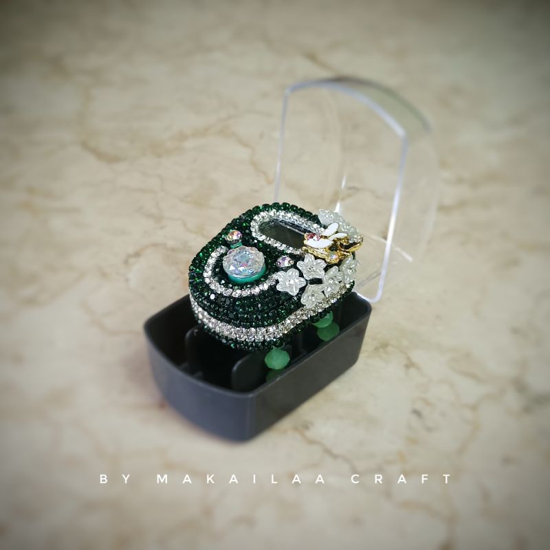 Tasbih Digital Swarovski Premium