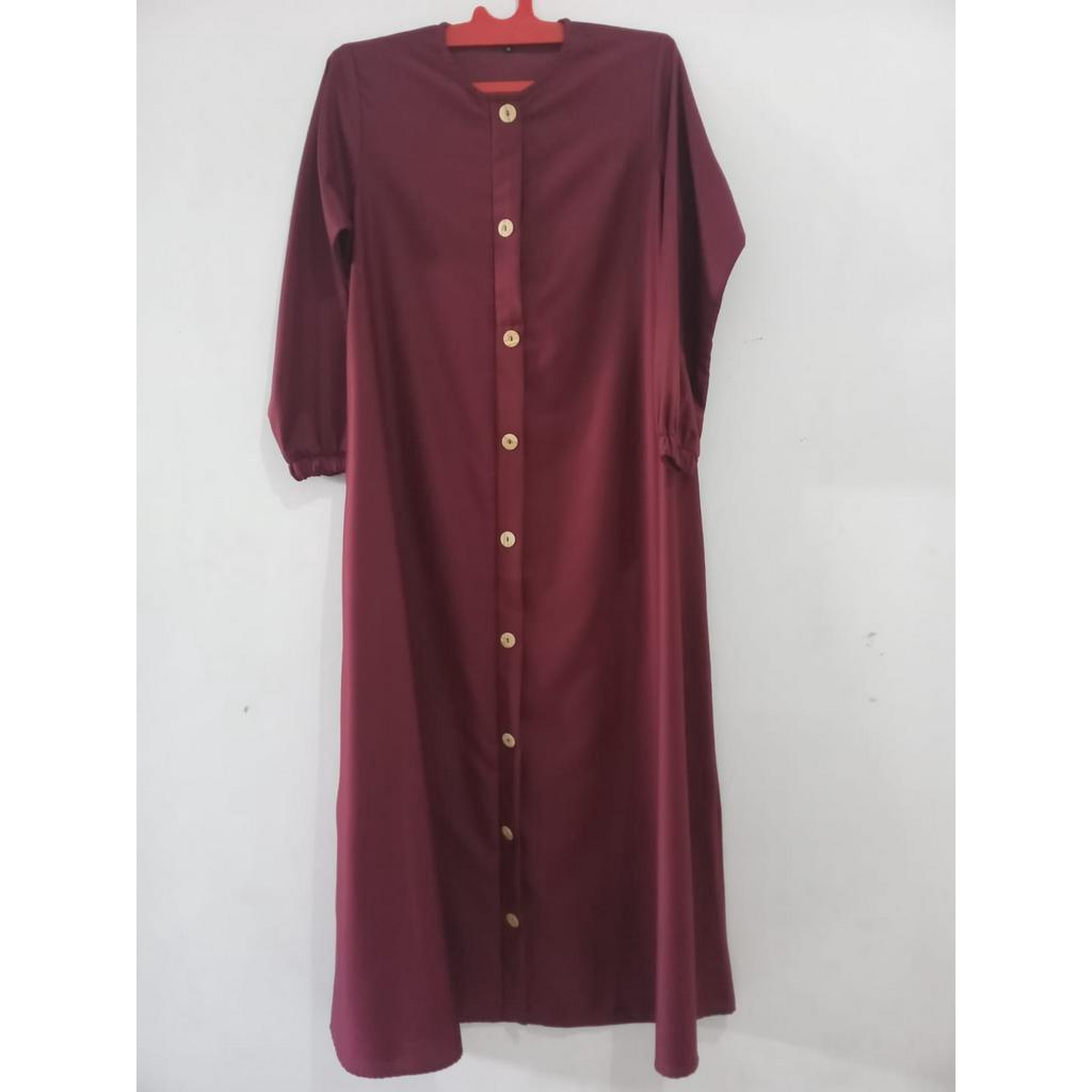 Gamis wanita Terbaru / Gamis Terbaru Full Kancing Gamis Modern kekinian / Pakaian Wanita