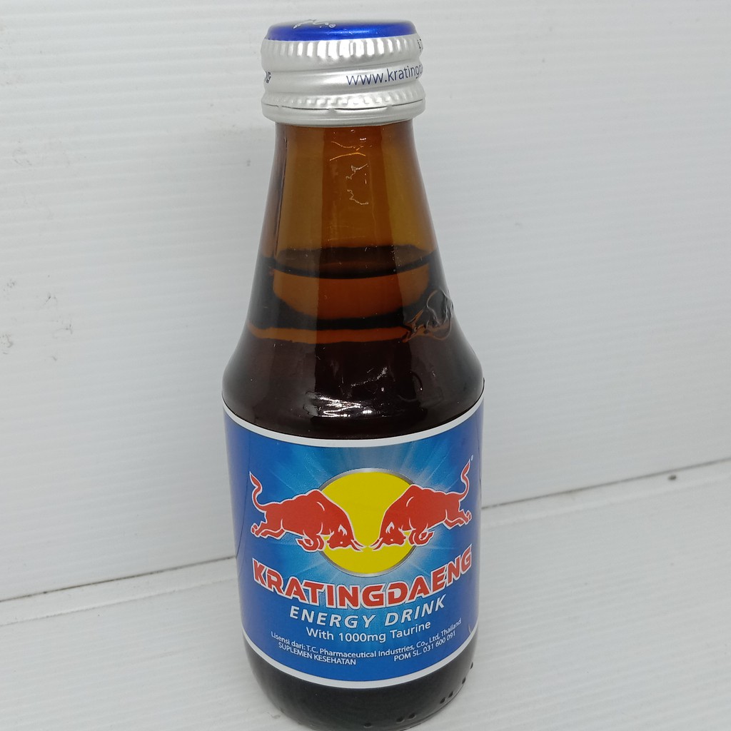 

KRATINGDAENG Energi Drink with 1000mg taurine Minuman Berenergi Suplemen Kesehatan 150 ml