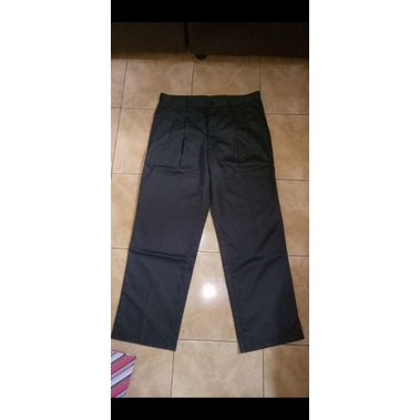 Celana Chinos Uniqlo Warna Dark Grey Second Original Preloved