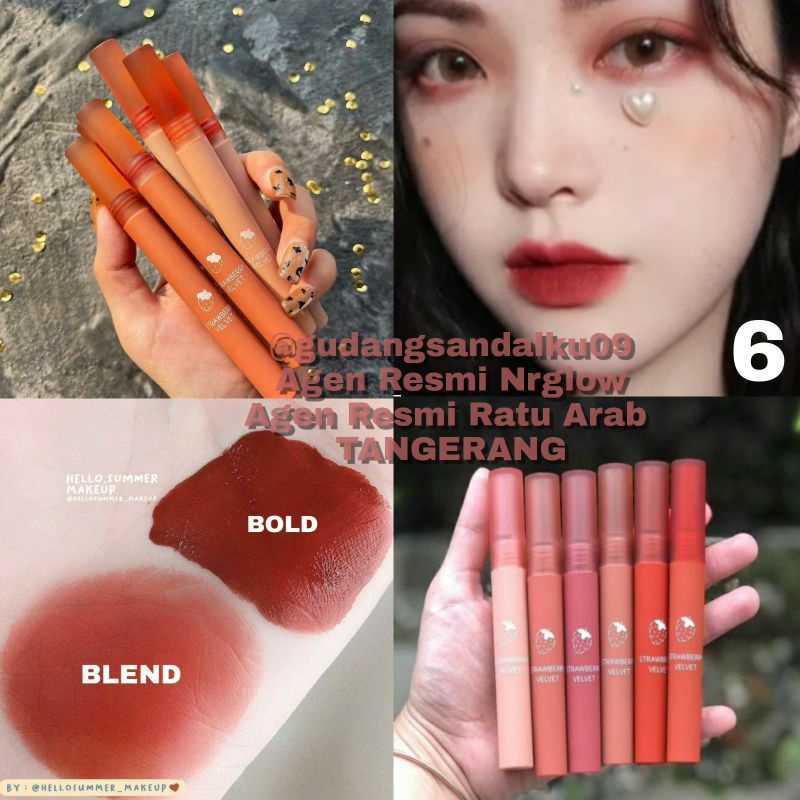 LIPSTIK TAHAN AIR - LIPSTIK WATERPROOF - LIPGLOS VELVET - LIPSTIK RINGAN DAN MATTE