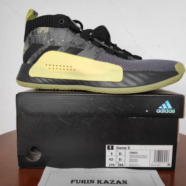 Sepatu Basket Adidas Dame 5 Original
