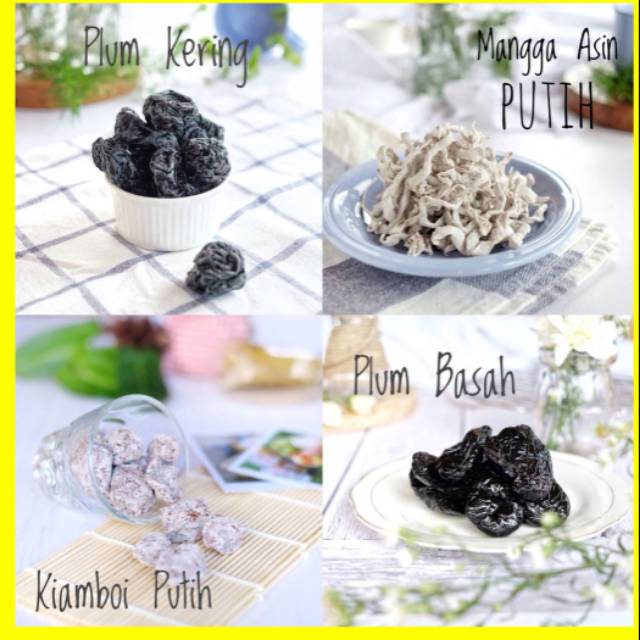 

Manisan buah & asinan buah