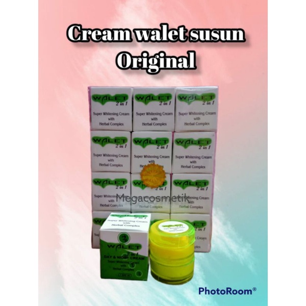 Cream Walet 2in1 Day&amp;Night / Lusinan