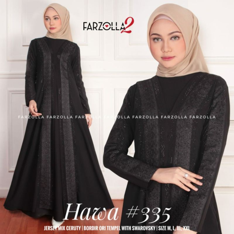 gamis turkey hawa 335 original farzolla