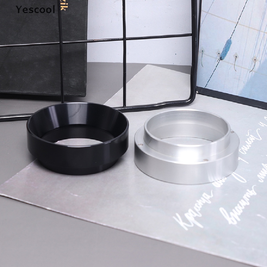 Yescool 51mm Stainless Steel Intelligent Dosing Ring Brewing Bowl Coffee For Make Coffee .