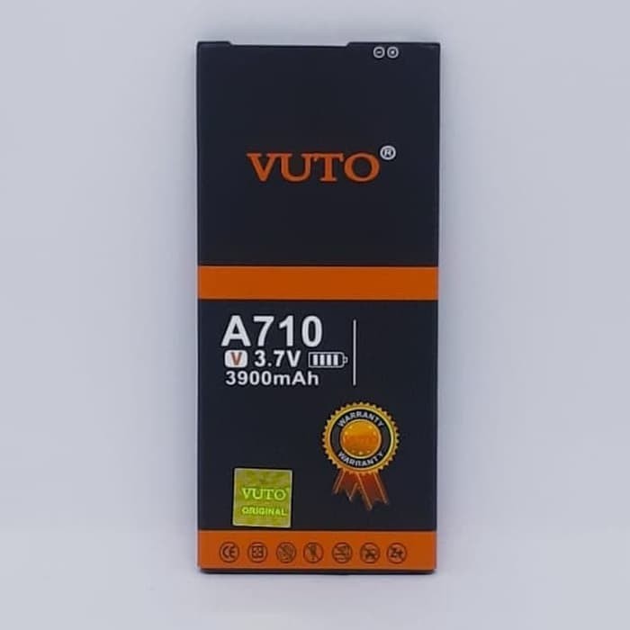 Double Power Battery Batre baterai Vuto Samsung A710 A7 2016 EB-BA710ABE