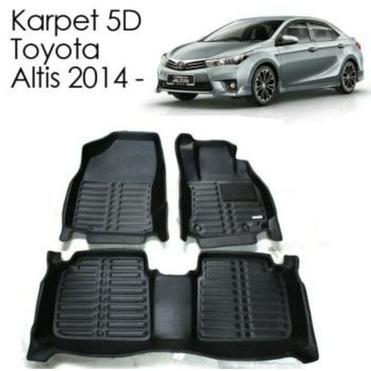 Dijual Karpet Mobil 5D TOYOTA ALTIS   KARPET MOBIL   CARPET ALTIS .