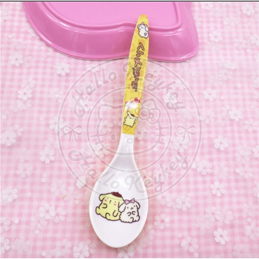 sendok makan biasa melamin pompompurin