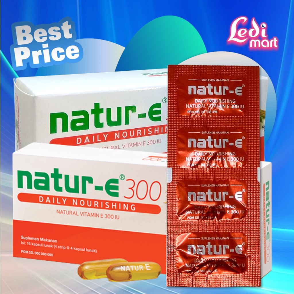 ORIGINAL Natur-E Vitamin Series Isi 16s ATAU 32s / Natur E / LEDI MART