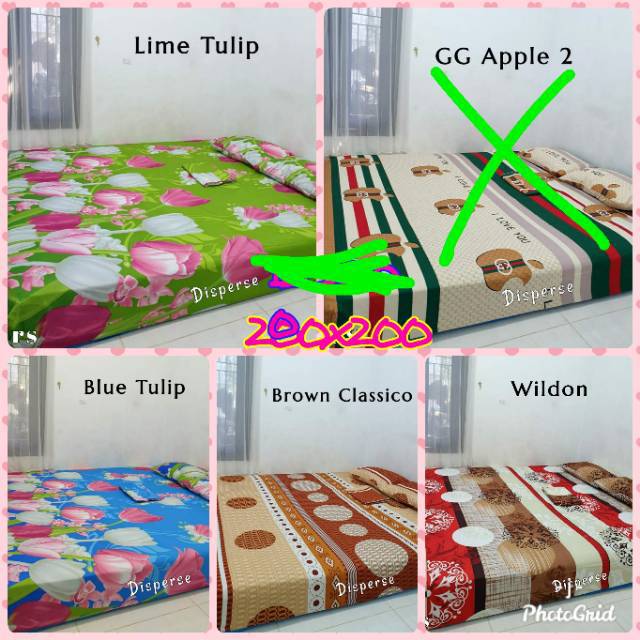 Sprei homemade ukuran 200 motif kartun dewasa