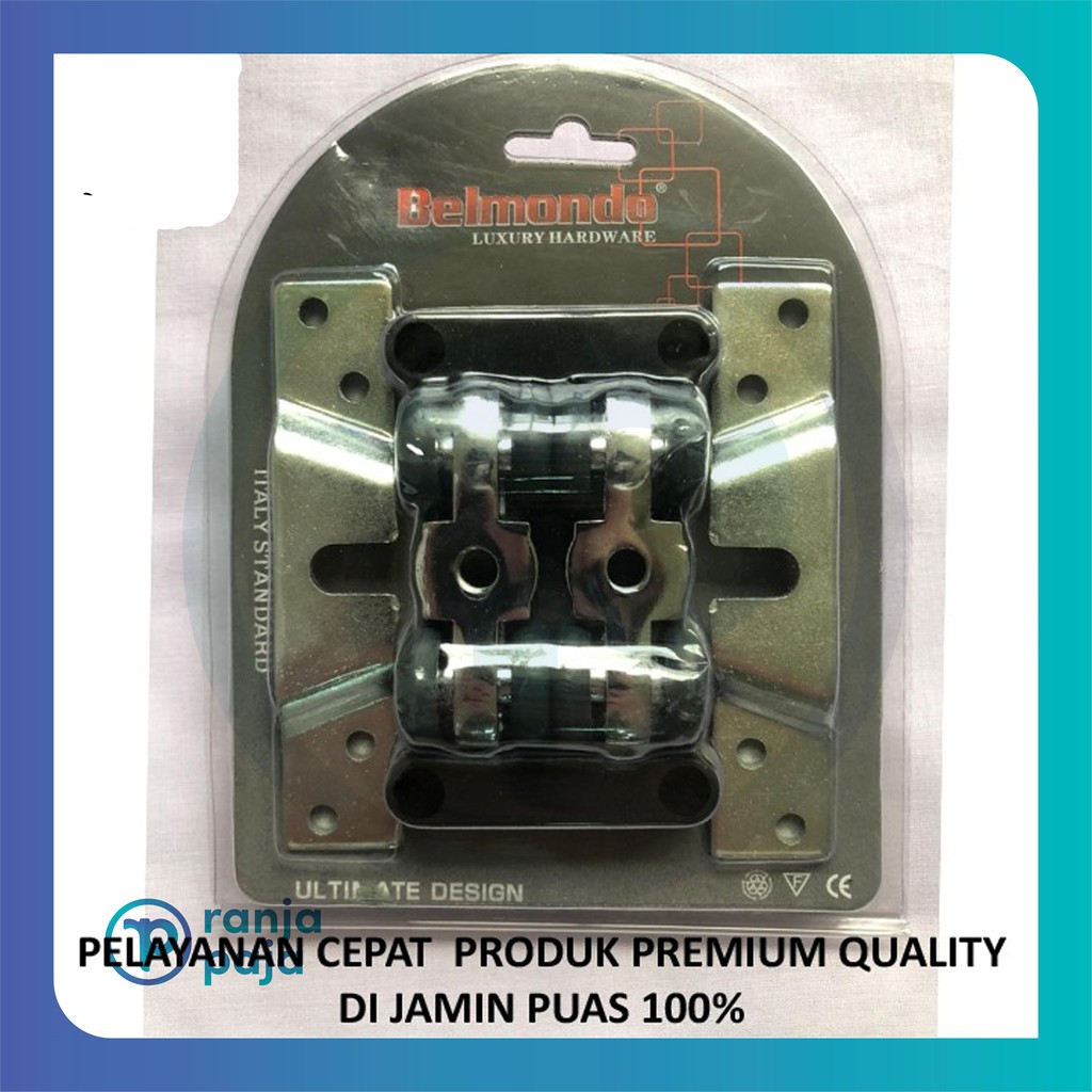 Roda Rel Pintu Gantung Nylon Belmondo / Roda Nilon Pintu Geser Sliding