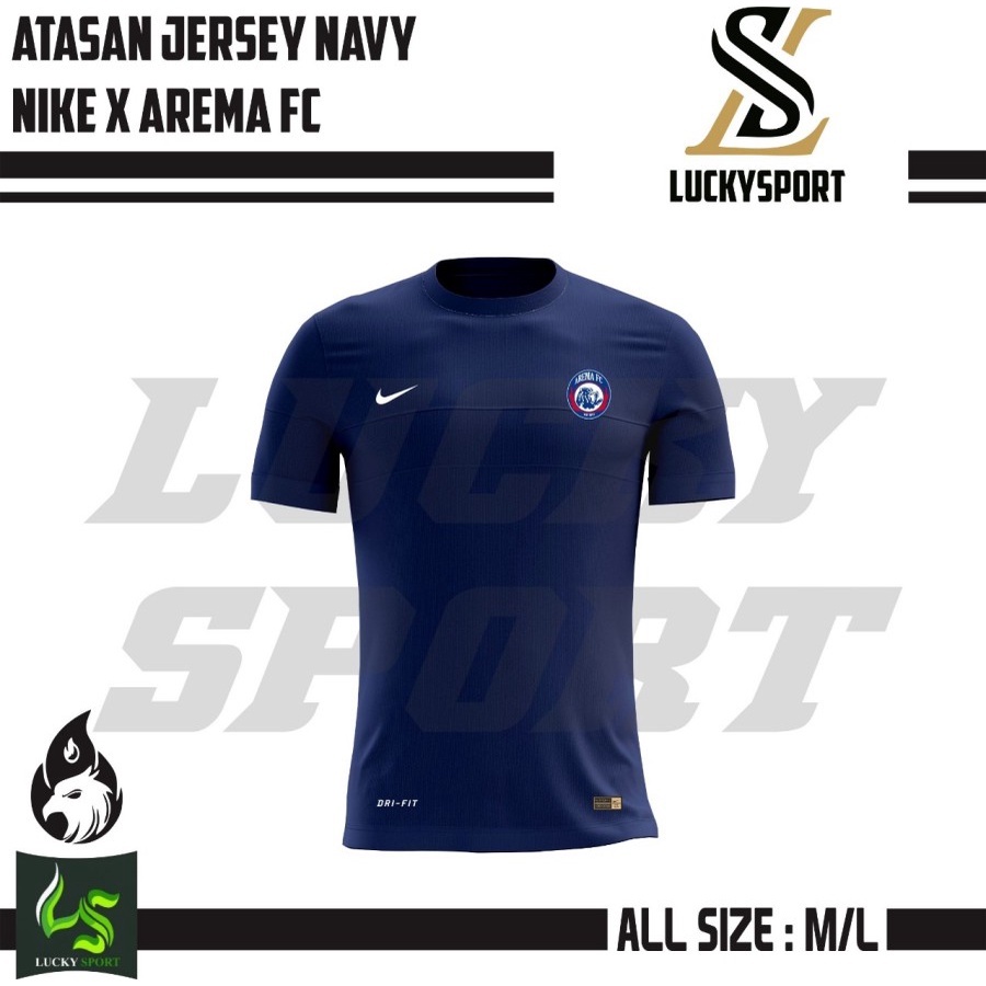 JERSEY FUTSAL AREMA MALANG KAOS BOLA DRIFIT LOGO TIM LIGA 1 INDONESIA