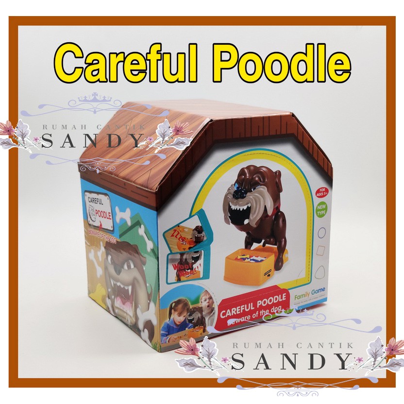 Careful Poodle / Bad Dog ~ Mainan Keluarga &amp; Anak ~ Mainan Edukasi