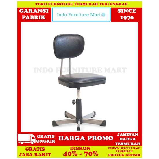 FreOkir Kursi Kantor Kerja Staff Manager Chitose Nan Without Armrest