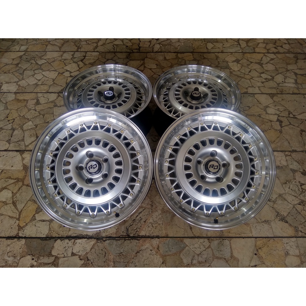 Velg Second Bekas Celong Ring 18x8 Pcd 5x114 Et42 Silver Polish Buat Mobil Inova Camry Civic Brv Dll