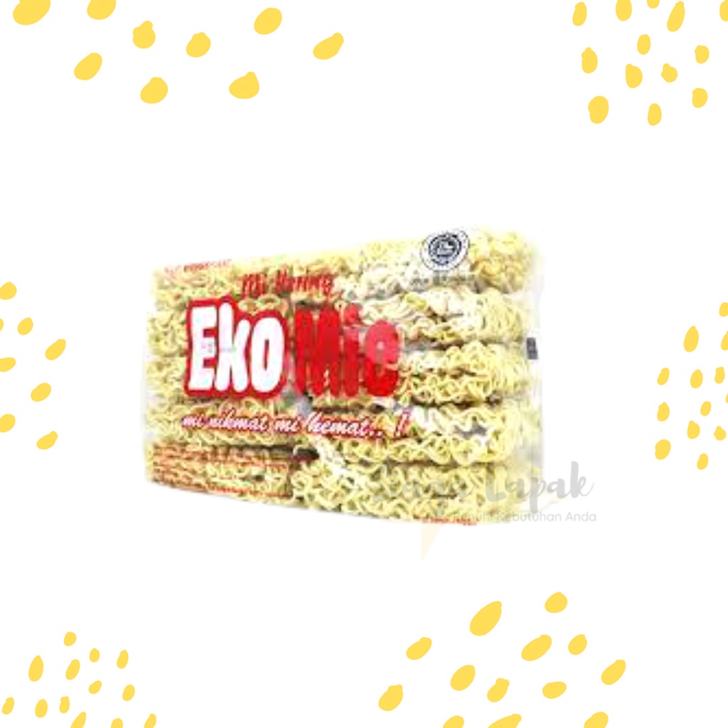 Mie Kering Ekomie isi 10 pc 600 gr