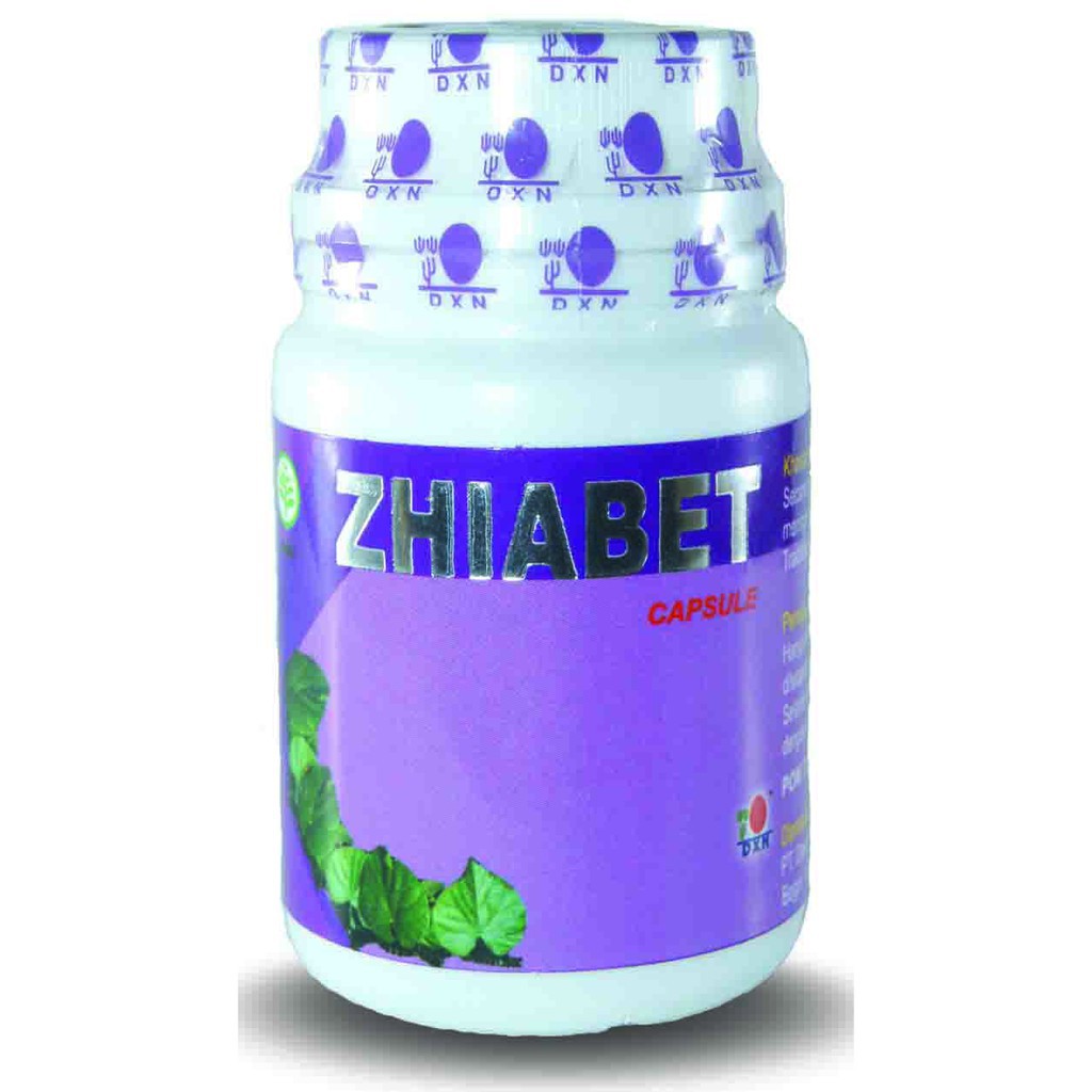 OBAT DIABETES AMPUH HERBAL DXN ZHIABet 30 kapsul 4.0