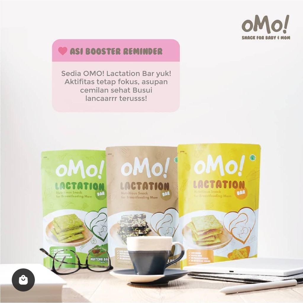 OMO LACTATION BAR | MENU SARAPAN | SNACK | CEMILAN | CEMILAN IBU MENYUSUI | BAR | MENYUSUI