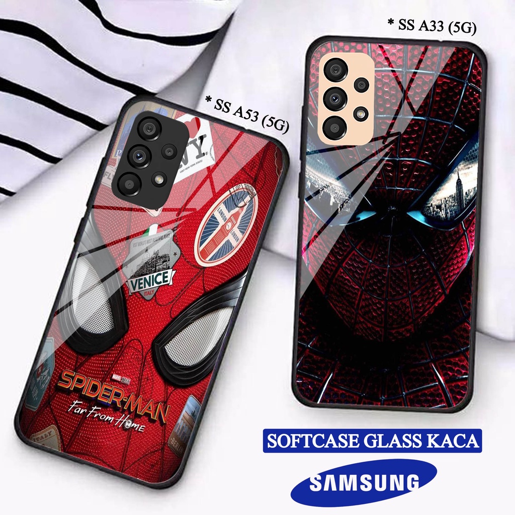 Softcase Glass Kaca  SAMSUNG A33(5G) A53(5G) - Casing HP SAMSUNG A33(5G) A53(5G) [ S56 ].