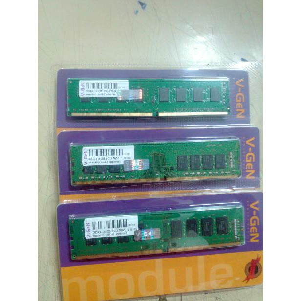 Memori Vgen DDR4 8GB PC 17000