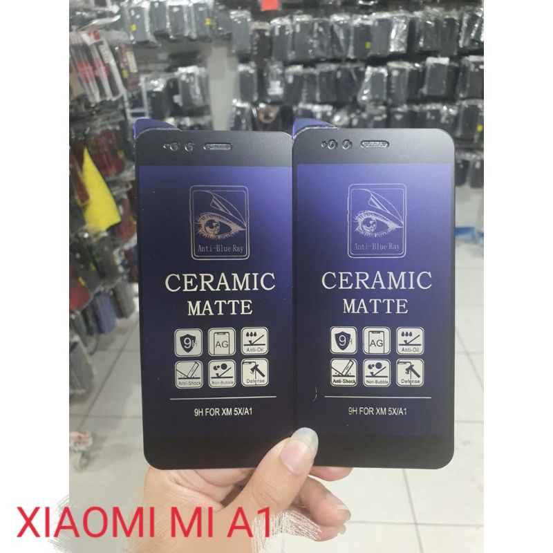 TEMPERED GLASS XIAOMI MI A1 TEMPERED GLASS FULL MATTE CERAMIC