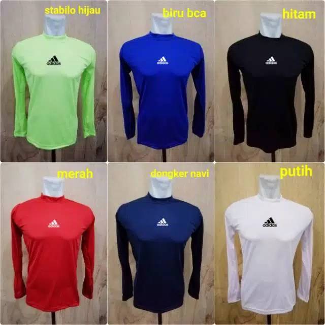 [COD] Baselayer Manset | Manset Baju Olahraga Unisex | Lapis Dalaman Baju Sport | Manset Lengan Panjang Fit