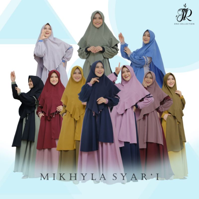 Terlaris Mikhayla syar'i set hijab