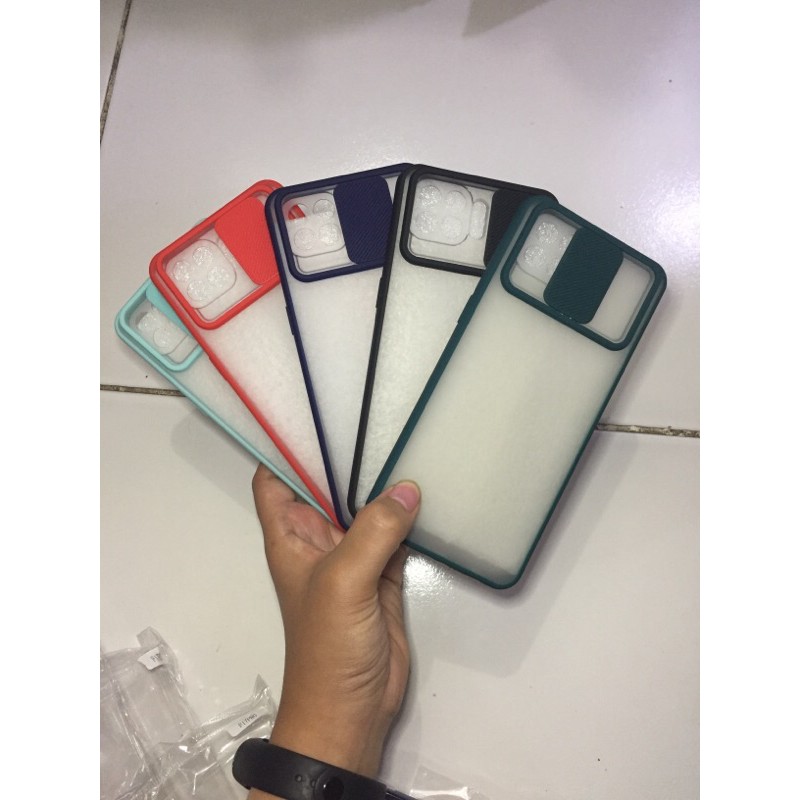 CASE SLIDE CAMERA OPPO reno 4 , 4f , note 8 , a9 2020 / a5 2020 , a71