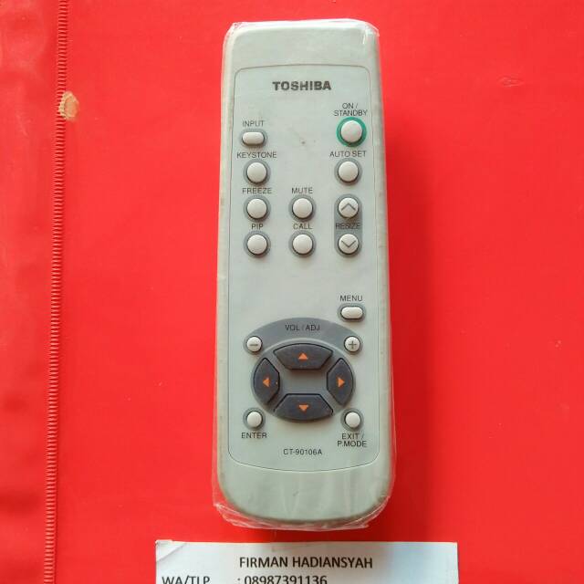 REMOTE PROYEKTOR TOSHIBA