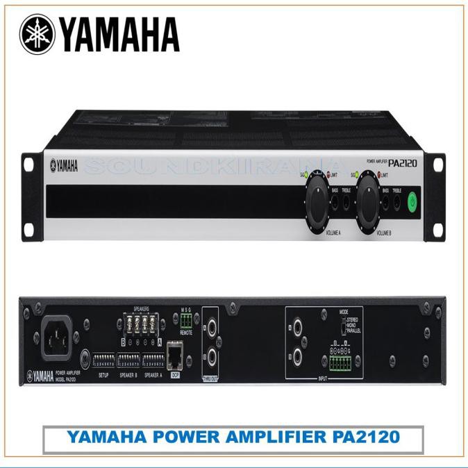 Banting Harga Yamaha Power Amplifier Pa2120 - Original