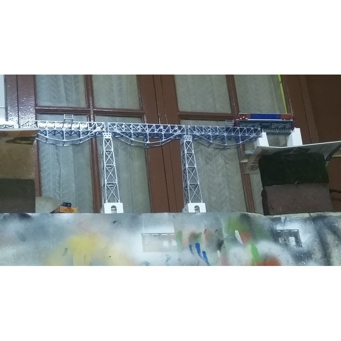 Image of miniatur jembatan cilame skala HO 1/87 mang irin pangjang 90cm #3