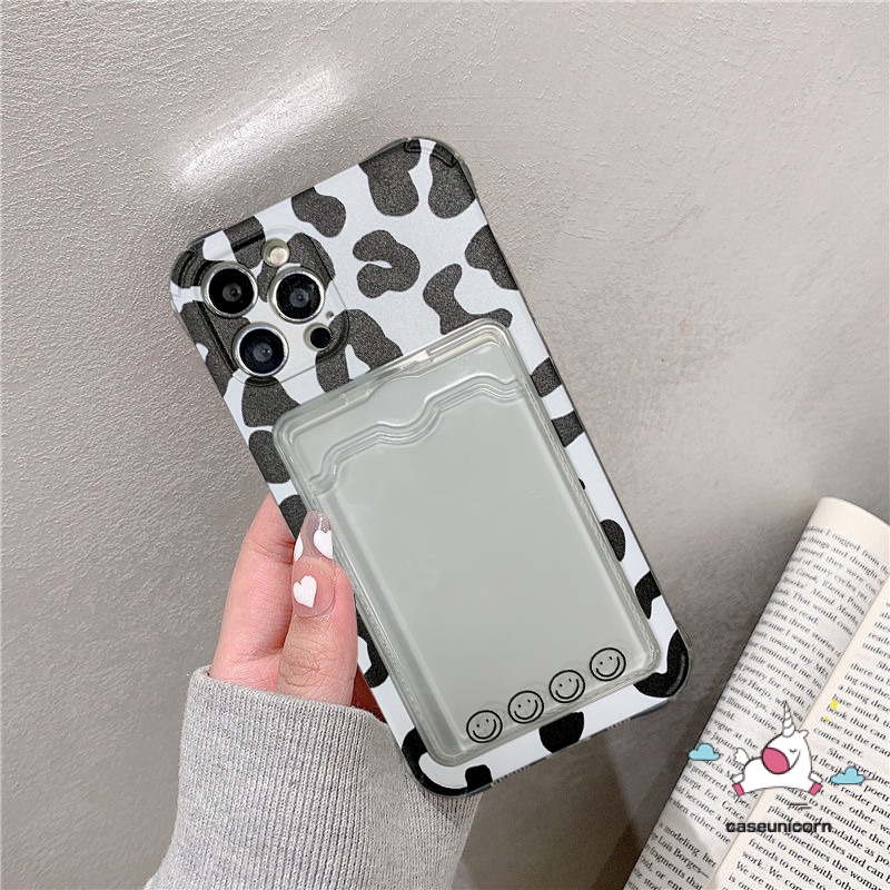 Casing Slot Dompet Leopard Untuk Samsung A14 A04 A04E A73 A03 A13 A30s A33 A53 A23 A02s A12 A72 A20 A10S A03s A71 A30 A22 A32 A13 A52 A50 A02 A50s A51 S22 Pasangan Tas Kartu Soft Cover