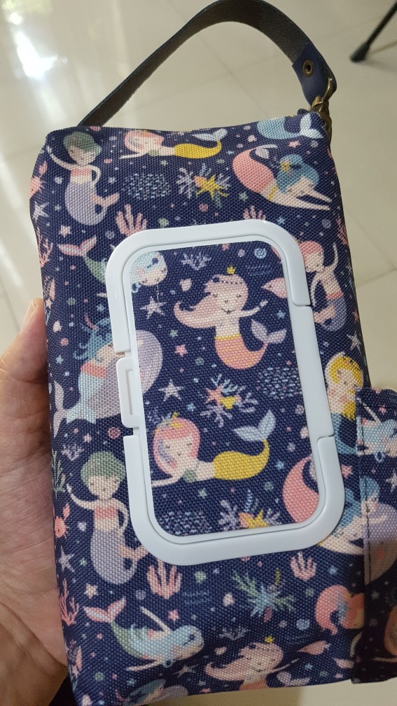 3 In 1 Pouch For Tissue, Wet Tissue And Sanitizer