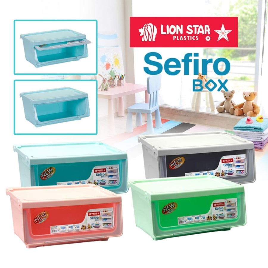 Tempat Pakaian Laci Penyimpanan Sefiro Box CA 8 Lion Star