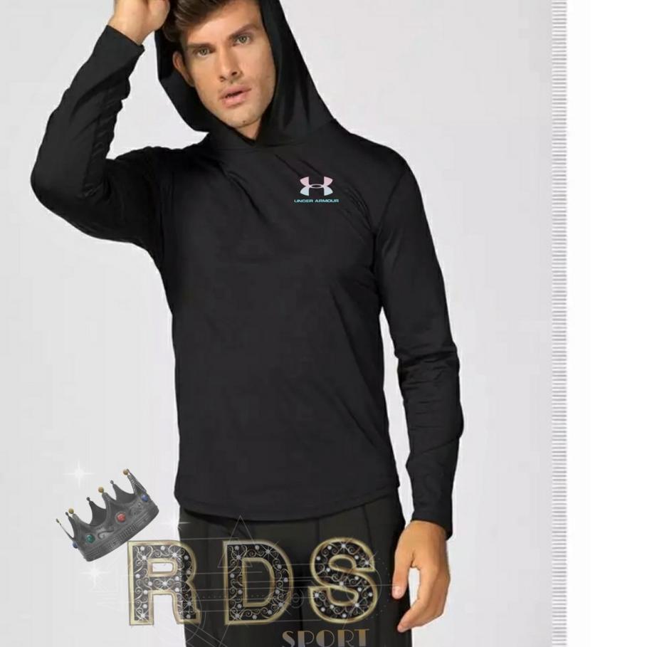 ⅎ Manset Hoodie Olahraga / Baselayer Hoodie / Hoodie Olahraga ◌