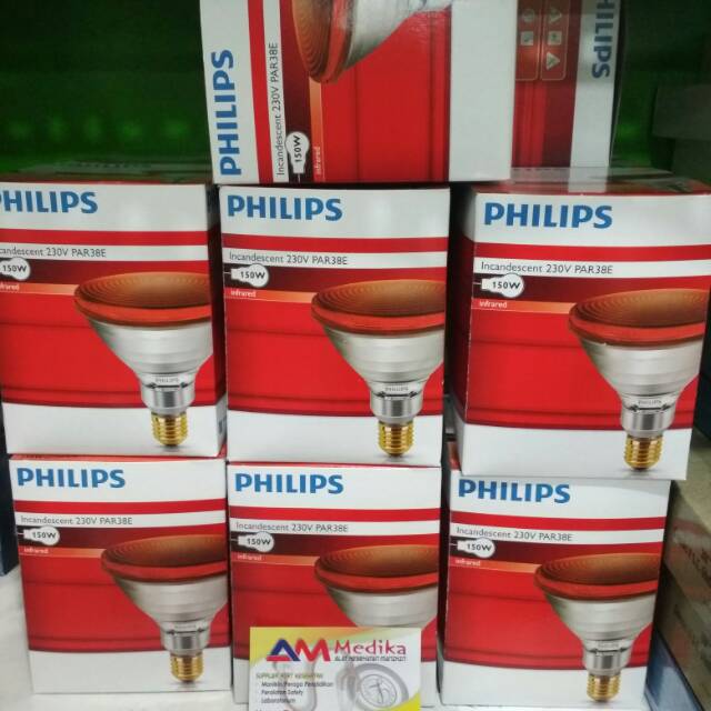 BOHLAM PHILIPS,LAMPU IR PHILIPSH,BOHLAM INFRARED PHILIPS